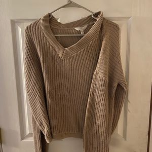 Knitted crop top